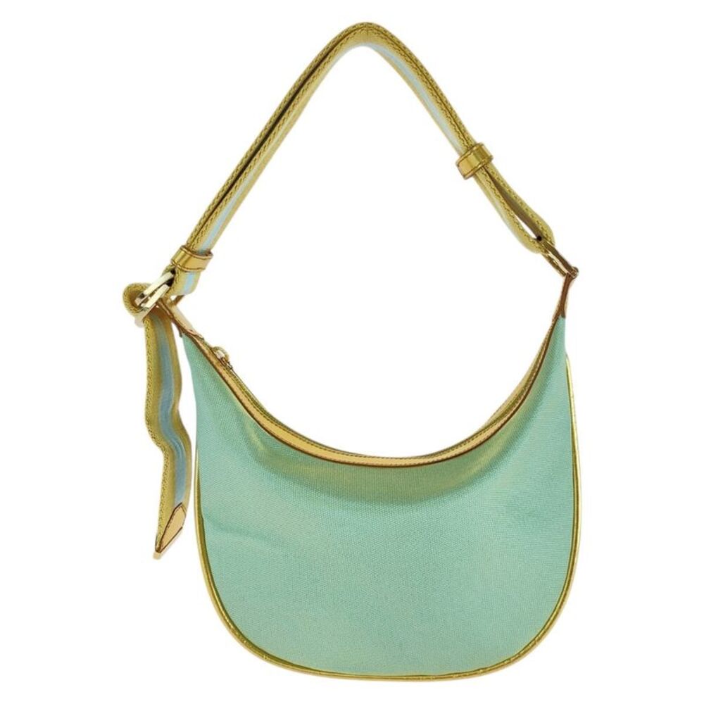 Gucci Canvas Sherry Line Hobo Shoulder Bag